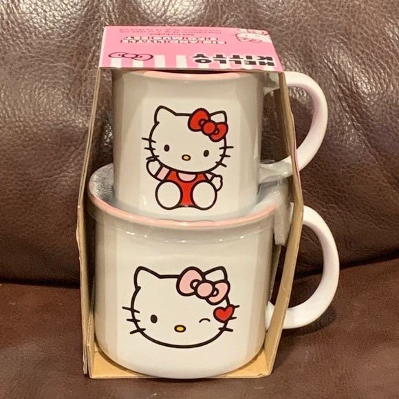 Hello Kitty Big & Little 9oz and 16oz 2 Piece Mug Set - Picture 2 of 10